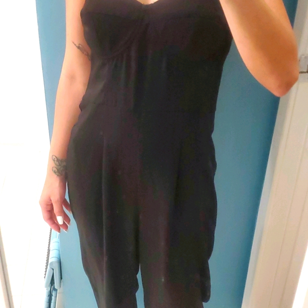 Strapless pantsuit
